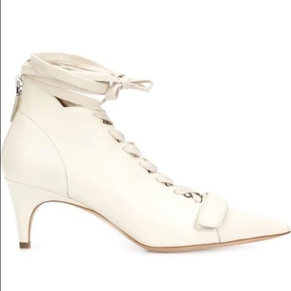 Derek Lam Shoes - Derek Lam Montparnasse Ankle Tie Boots